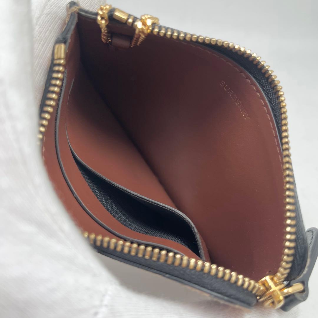 【美品】バーバリー　パース　小銭入れ　キーホルダー　ノバチェック　希少