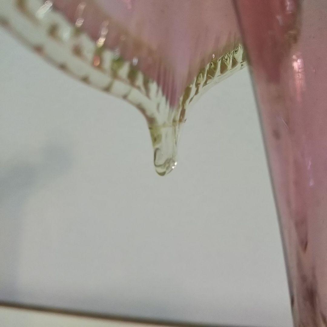 ガラス 西洋アンティークバセロン花器