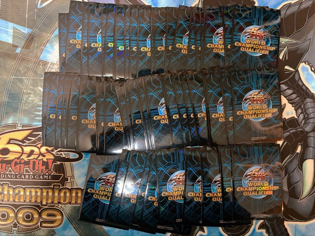 遊戯王wcq 2010 青スリーブ60枚