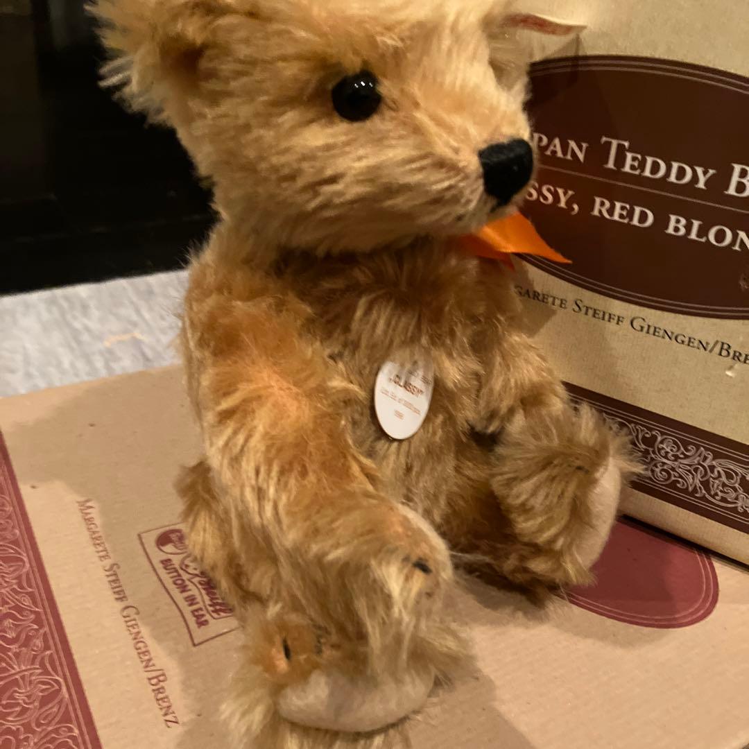 シュタイフ✨Japan Teddy Bear✨Classy Red Blond✨