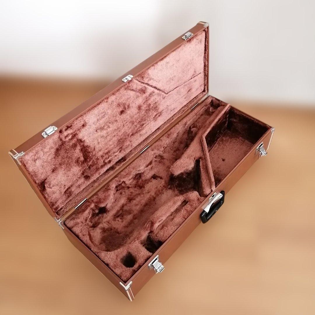 ヤマハ YAMAHA 純正 アルトサックス用ハードケース　ブラウン