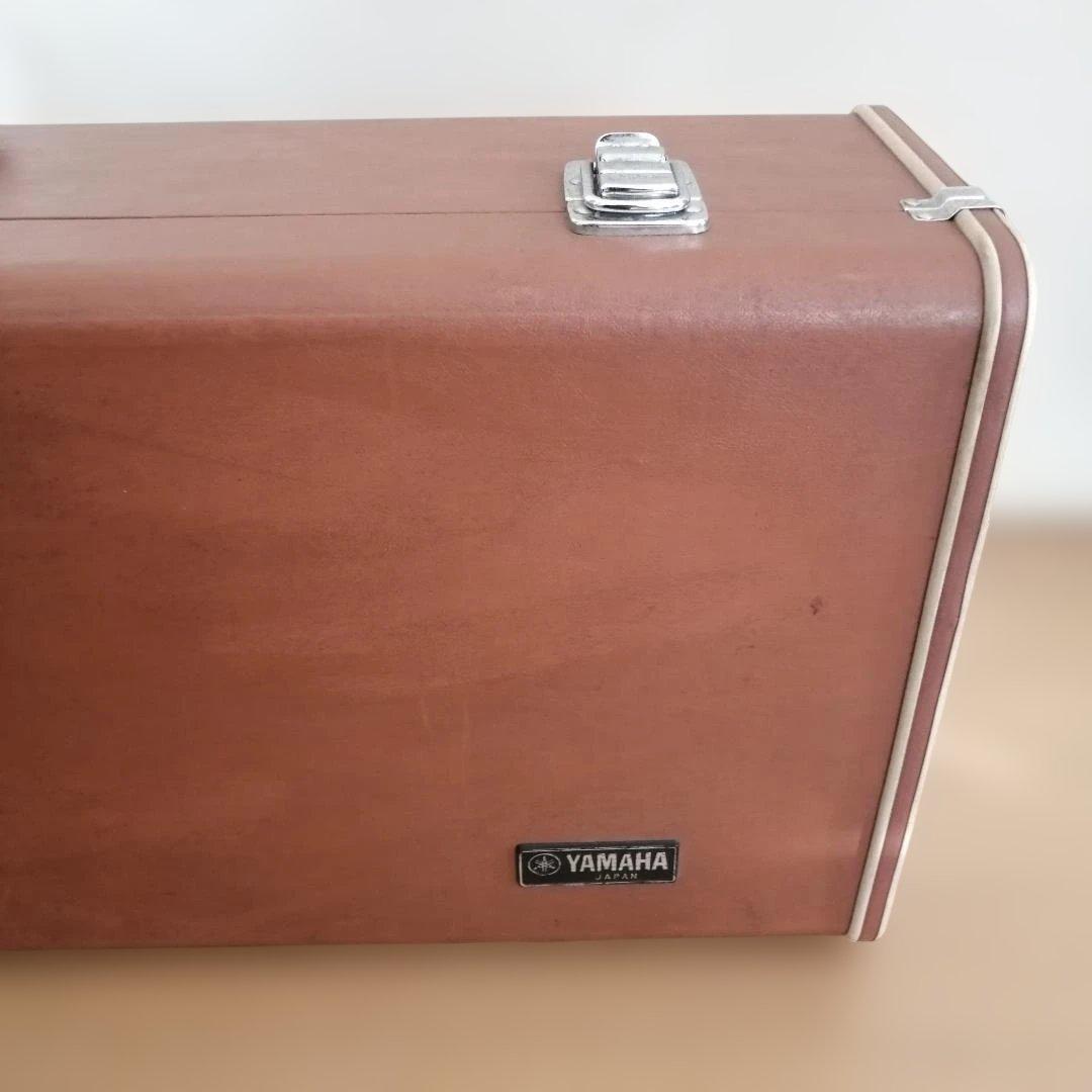 ヤマハ YAMAHA 純正 アルトサックス用ハードケース　ブラウン