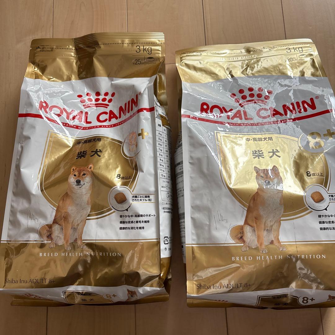  CANIN 柴犬用 ドッグフード 3kg ✖️2袋　中・高齢犬用