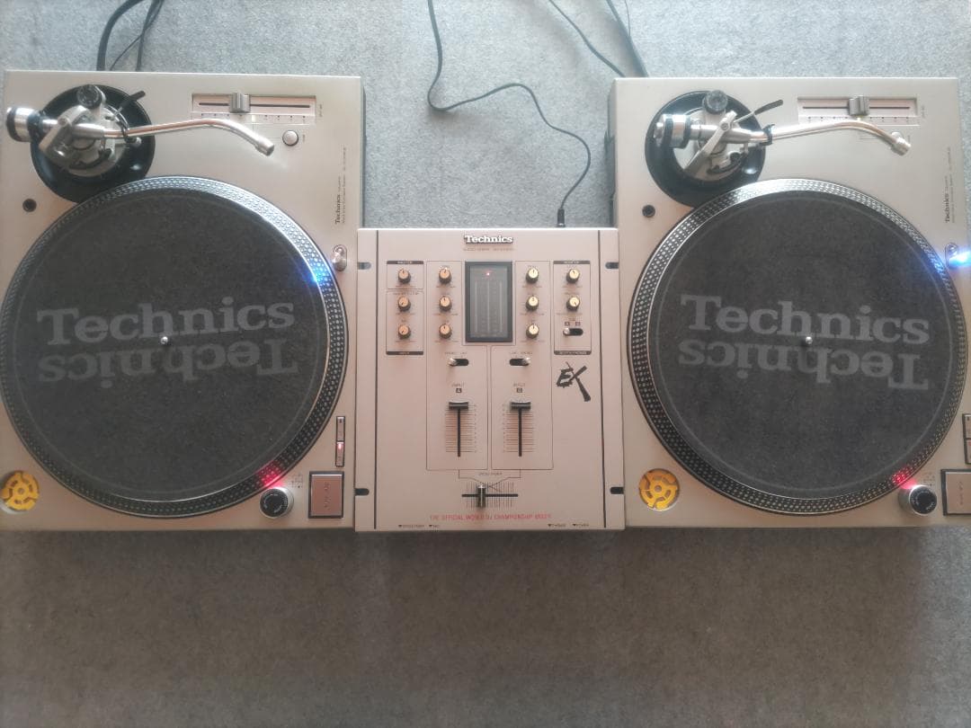 テクニクス TECHNICS SL-1200MK3D×2 SH-EX1200×1