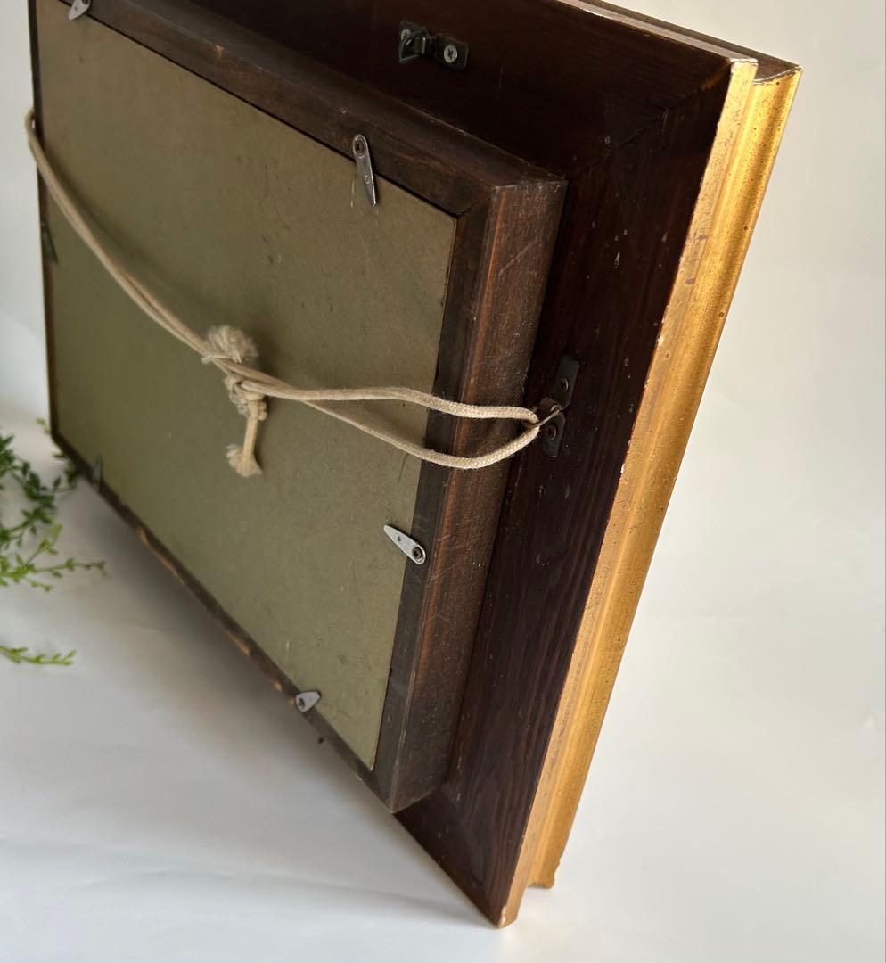 油彩画 Volendam 作家銘あり　額絵　美術品