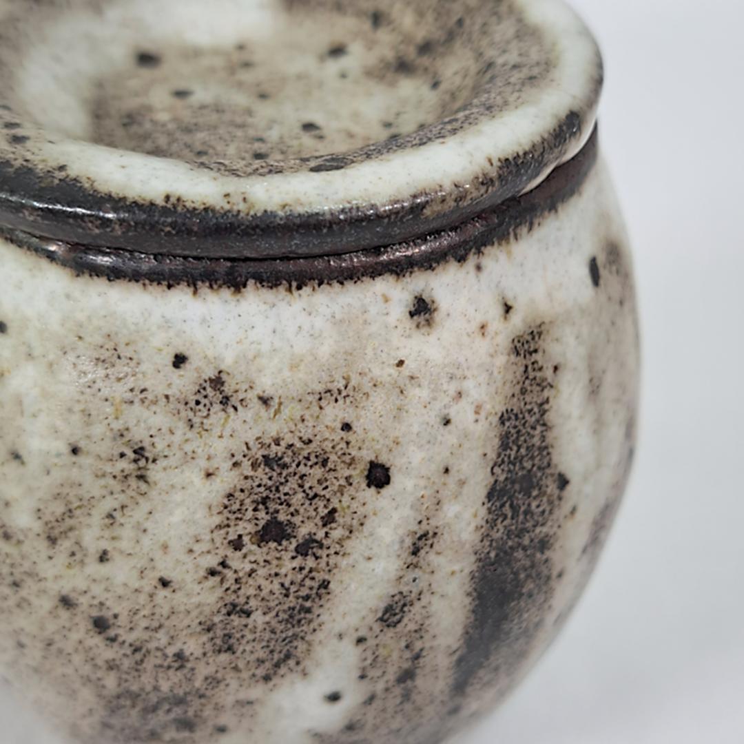 蓋付き壺/小野哲平/陶芸