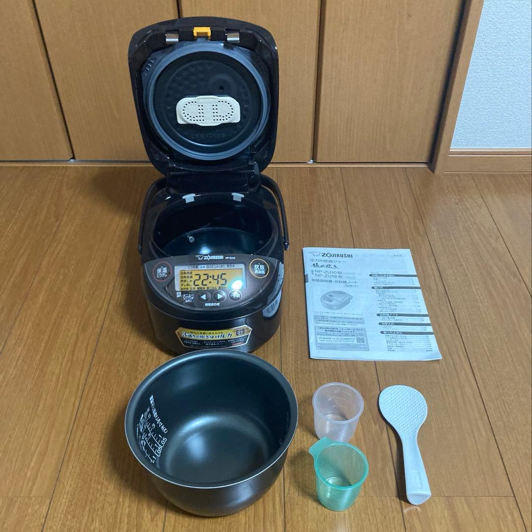 未使用 象印 圧力IH 炊飯ジャー 極め炊き NP-ZU10-TD 5.5合