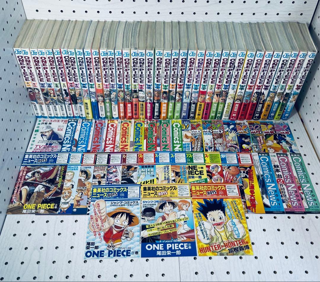 ワンピース　全113巻初版　帯☆チラシ全巻 + MEGA ボーナス