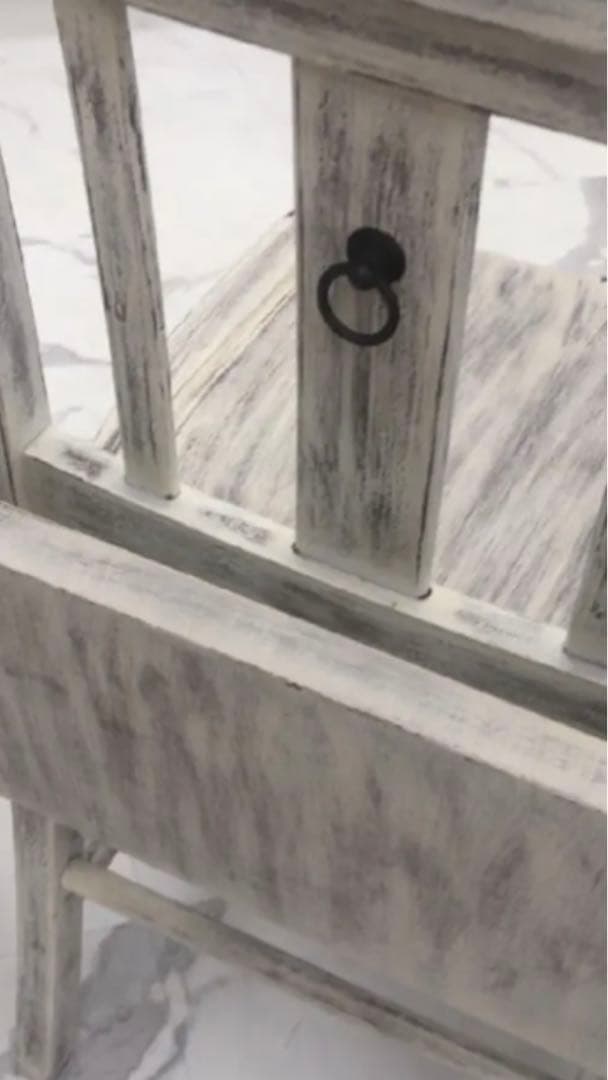 ホワイトシャビー♦️ヴィンテージ♦️サロン♦️店舗♦️希少デザイン♦️チャーチチェア