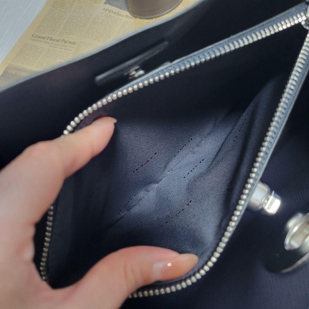 本日まで★最終値下げ【訳あり新品】コーチ★COACH ウィロウ バッグ　ネイビー