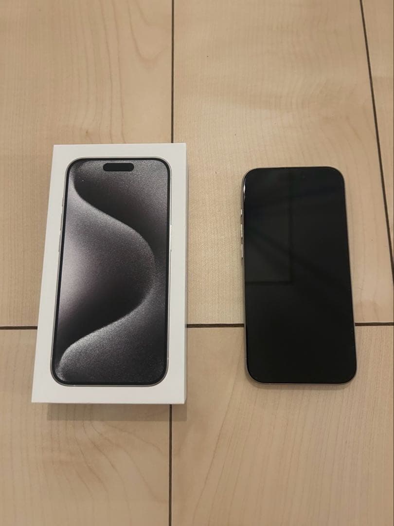 【ジャンク品/外観美品】Apple iPhone 15 Pro 本体　128GB