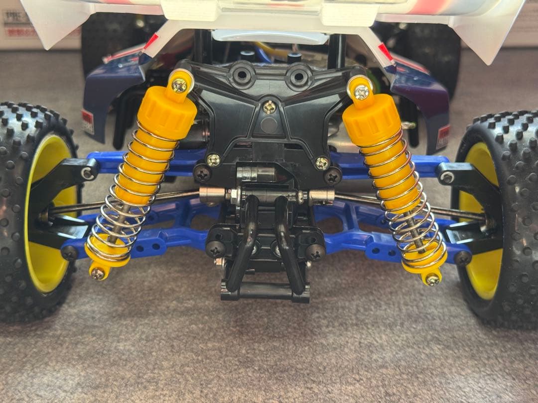 タミヤサンダーショットボディ搭載セイントドラゴン2021シャーシ、メカ・OP他付