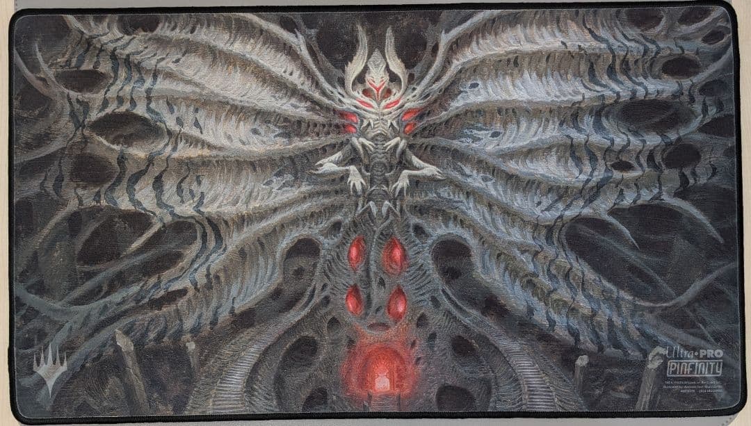 【未使用】恐怖を喰うもの、ヴァルガヴォス　世界100枚限定プレイマット+スリーブ