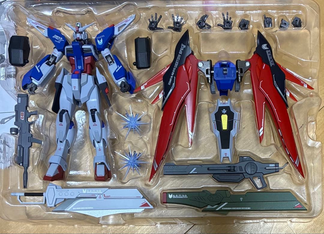 メタルロボット魂　デスティニーガンダムspecii ゼウスシルエット　セット