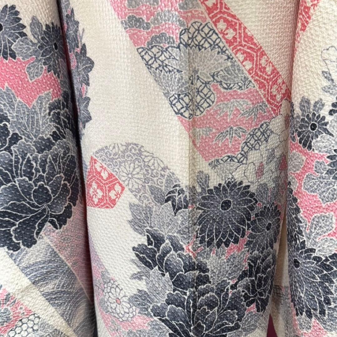 藤娘きぬたや　美品　総絞り　本絞り　熨斗　名品　白地　フルセット　振袖　振り袖