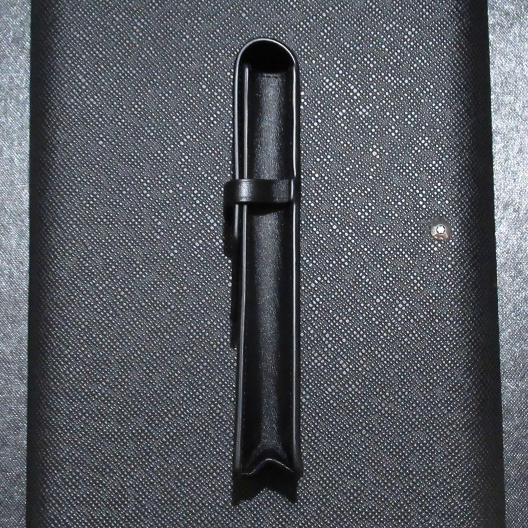 モンブラン ペンケース ペンポーチ マイスターシュテュック 2本用 198354