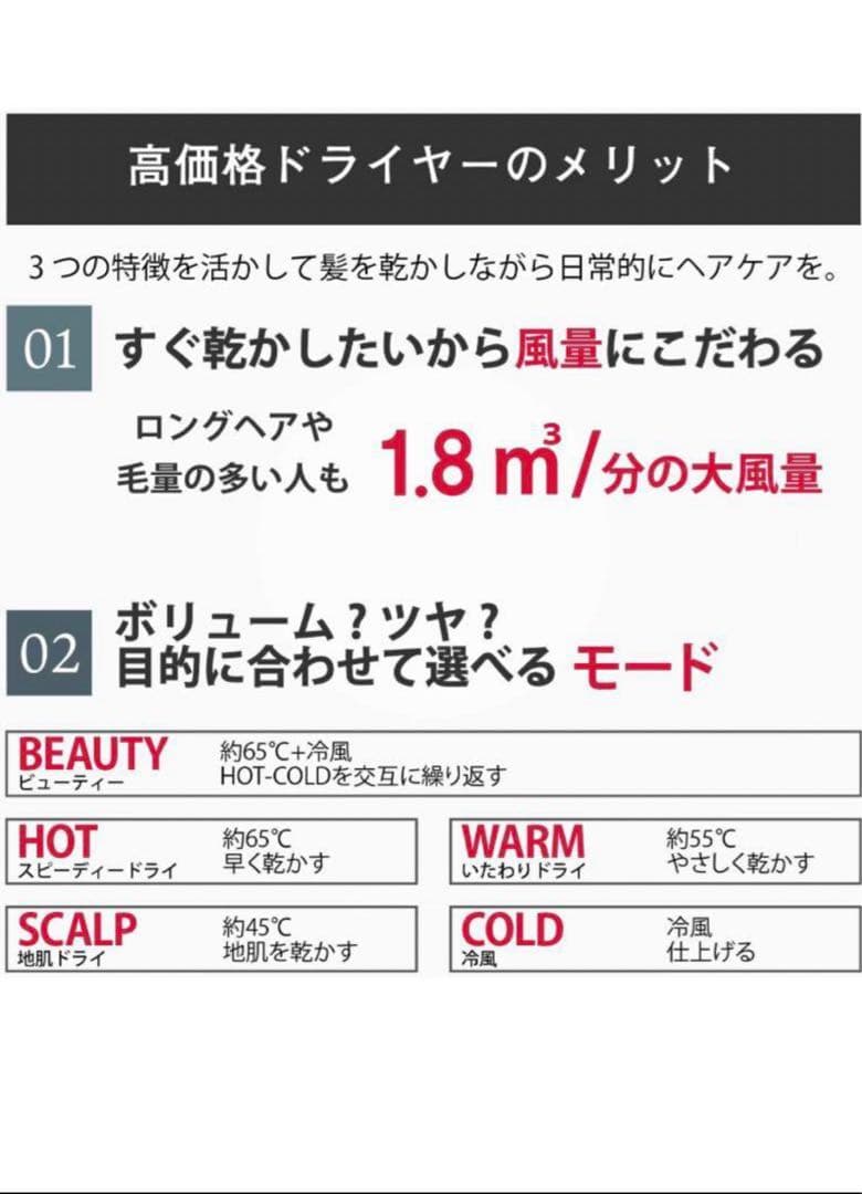 アデランス　Hair Repro HR01-R ドライヤー