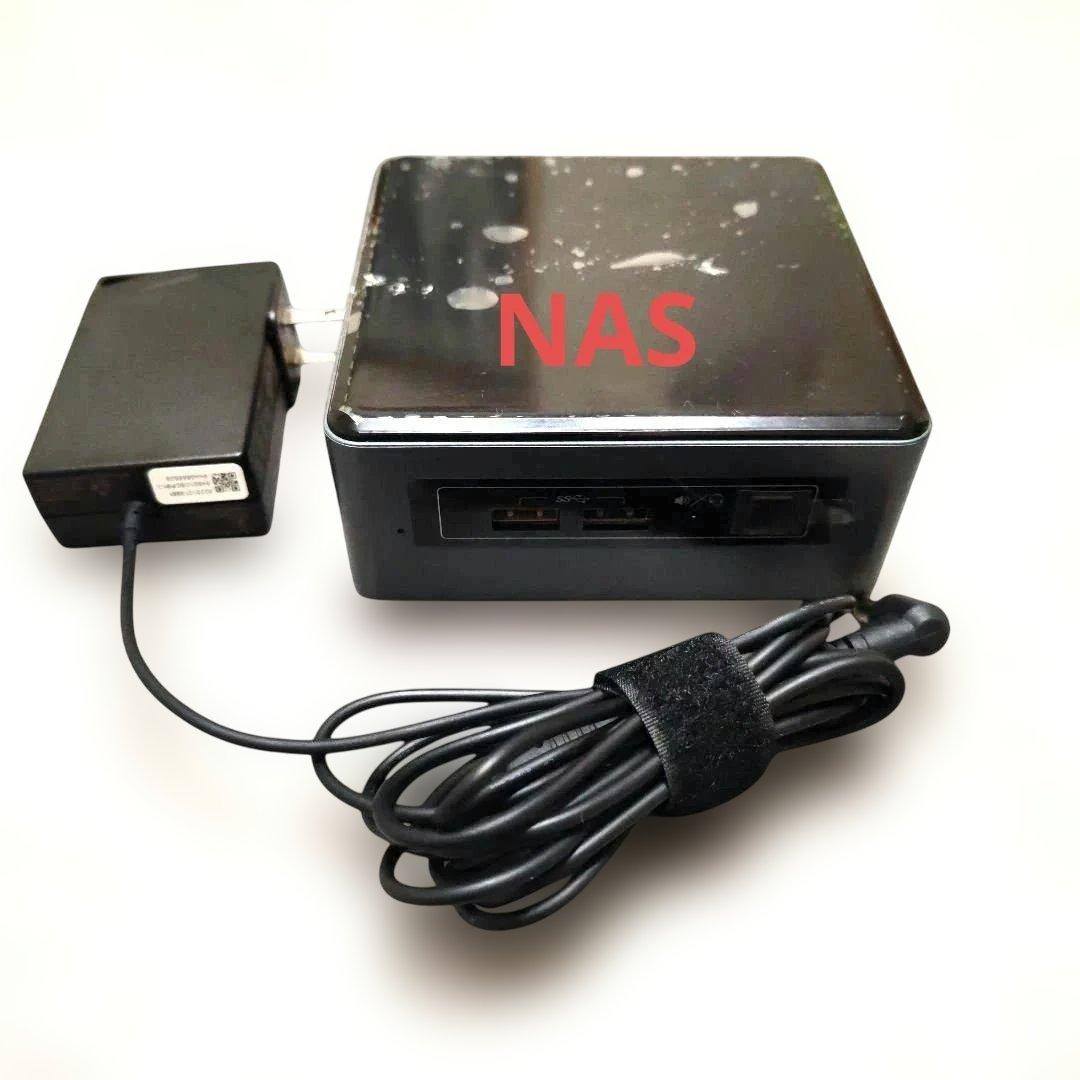 NAS中級者向け Intel NUCを自作NASに