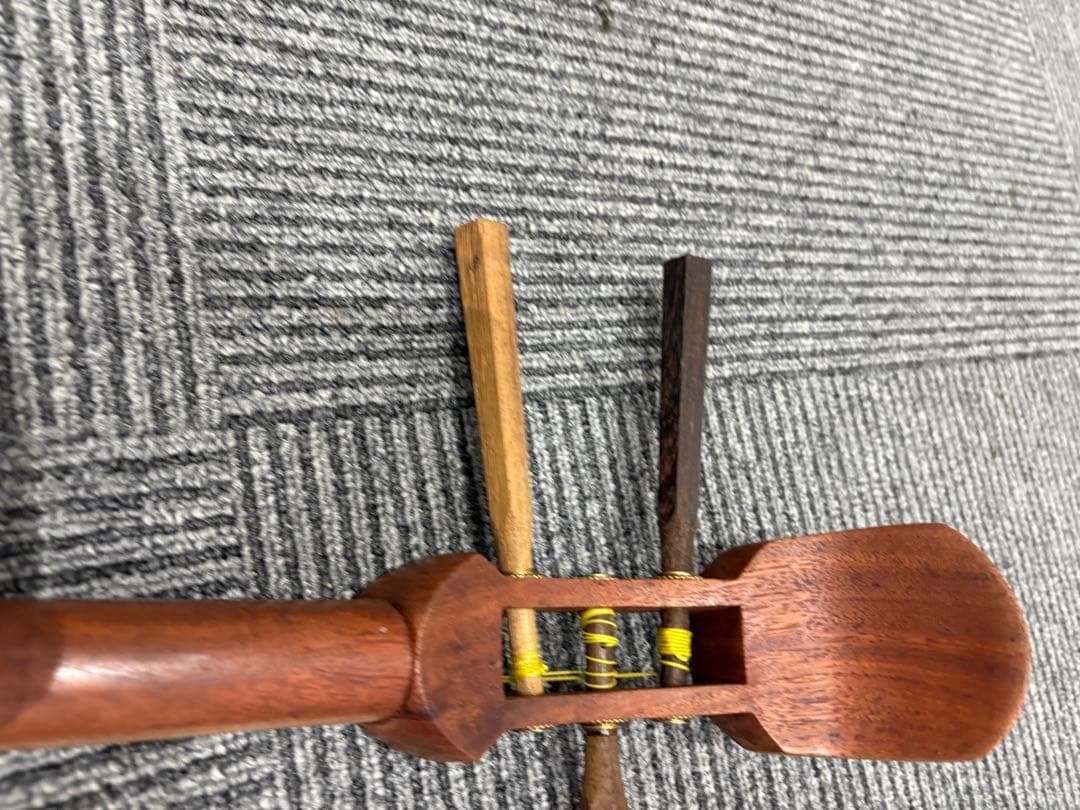 三味線 本体 花柄装飾 3弦 和楽器