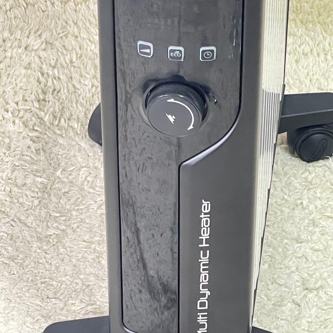 デロンギ マルチダイナミックヒーター MDHU15-BK リモコン付き