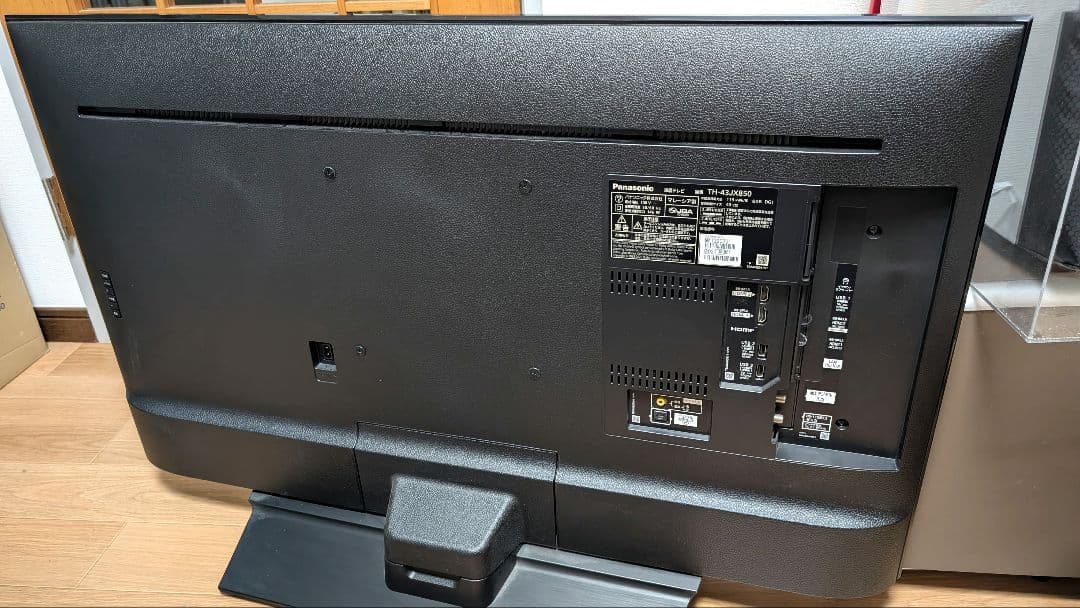Panasonic VIERA TH-43JX850　テレビ　ゲーミングモニター