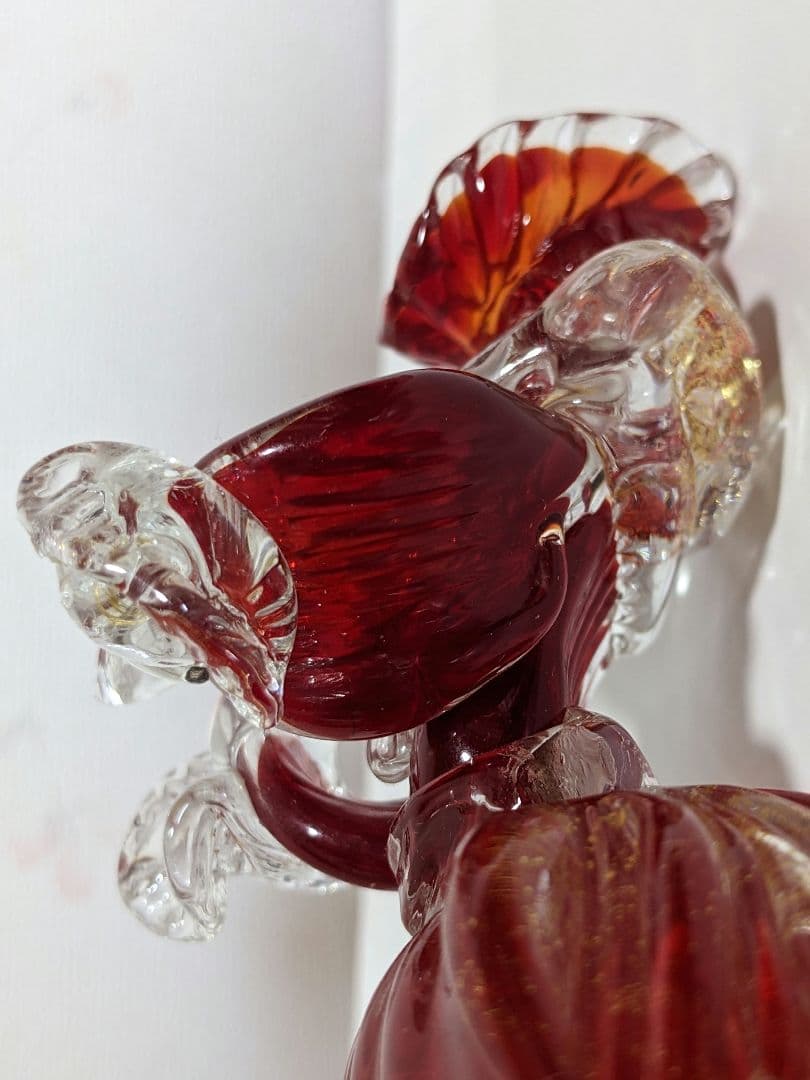 ♦️ムラーノ島 ムラーノグラス 婦人像人形 イタリア製 ベネチア 美術品骨董品