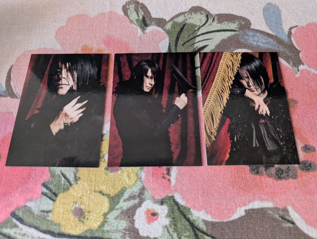 BUCK-TICK 2012 TOUR 夢見る宇宙 櫻井敦司 トレカ 3枚セット