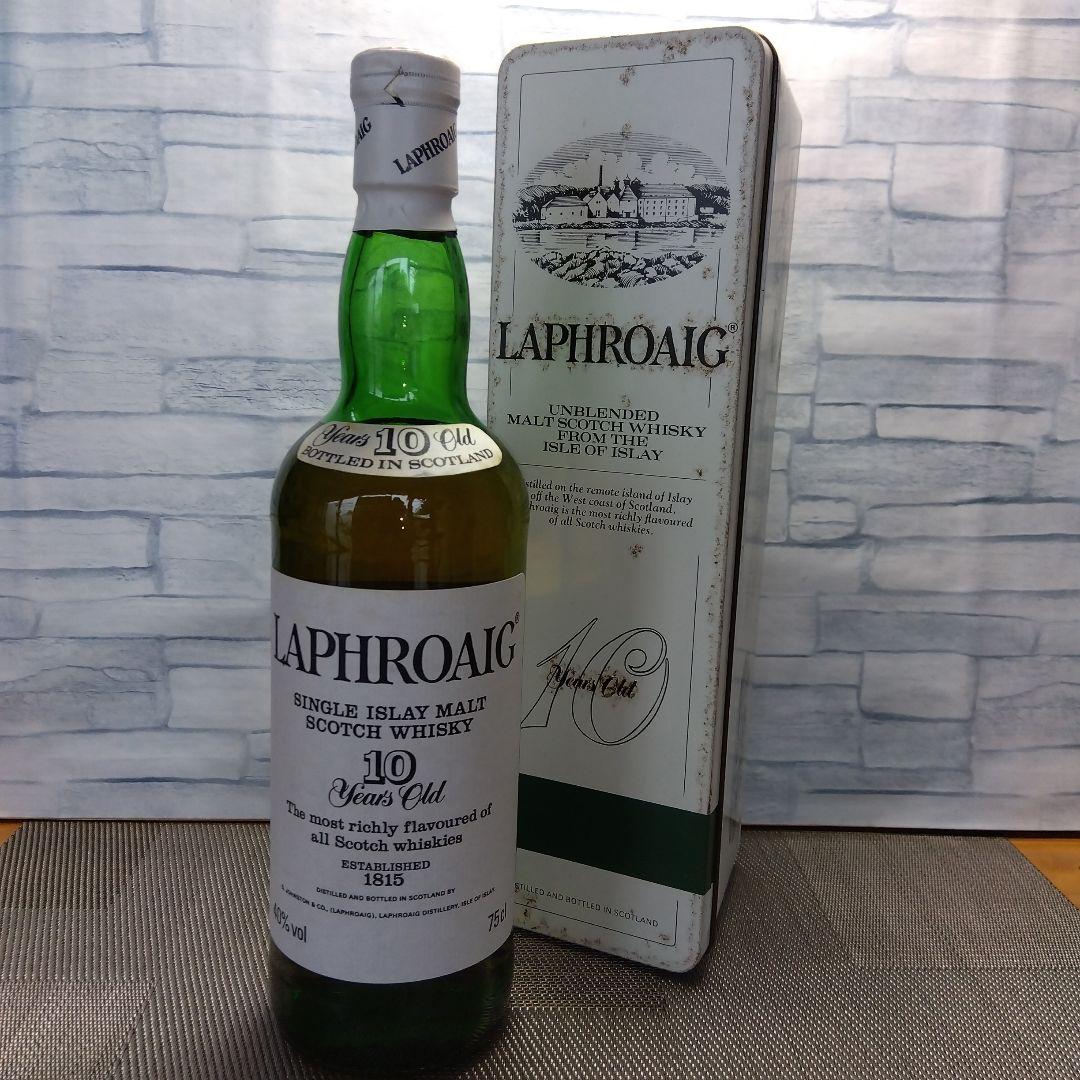 ★ ラフロイグ10年 / 旧ボトル 裏蒸留所ラベル