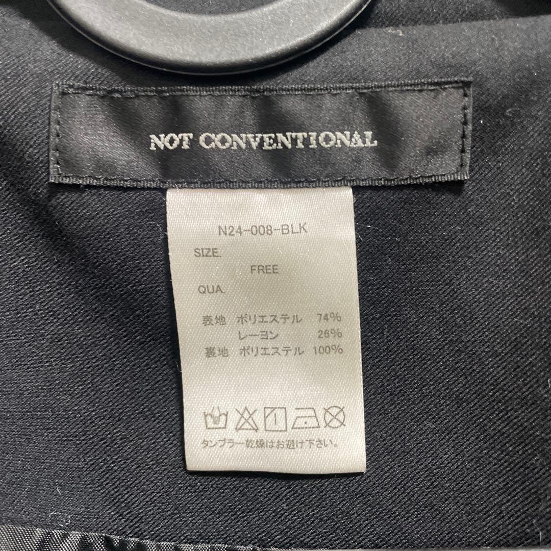 not conventional 24ss テーラードケープジャケット