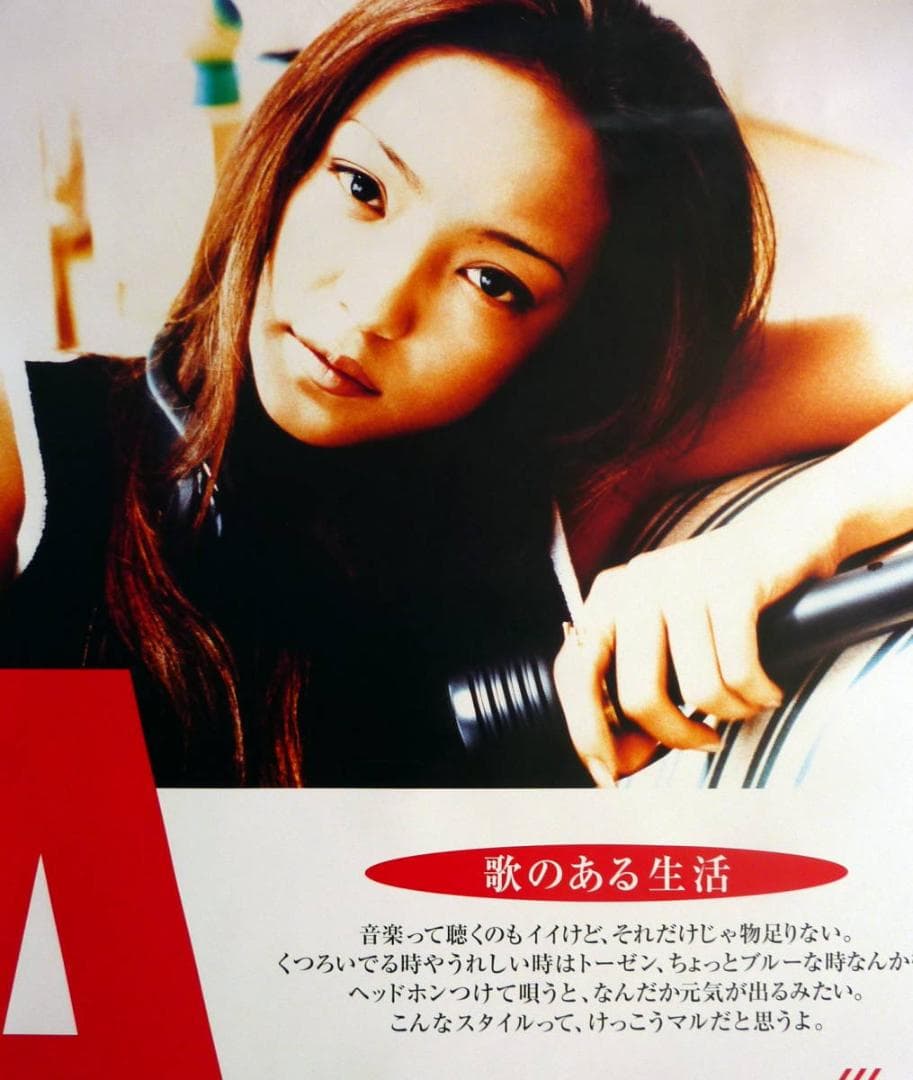 安室奈美恵　　入手困難非売品Ｂ２サイズポスター