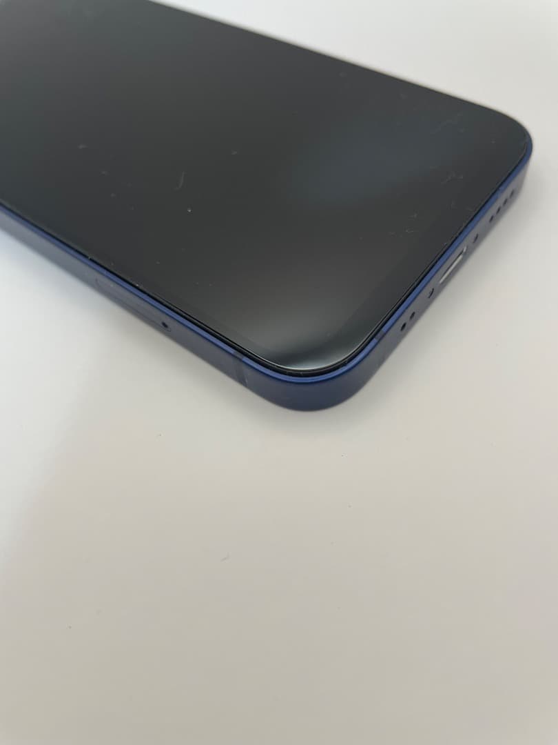 美品✨ iPhone 12 mini 128GBブルー バッテリー新品100％