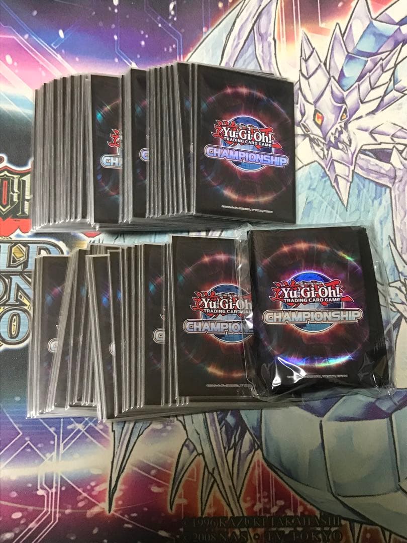 遊戯王　スリーブ　champion ship カオス　100枚