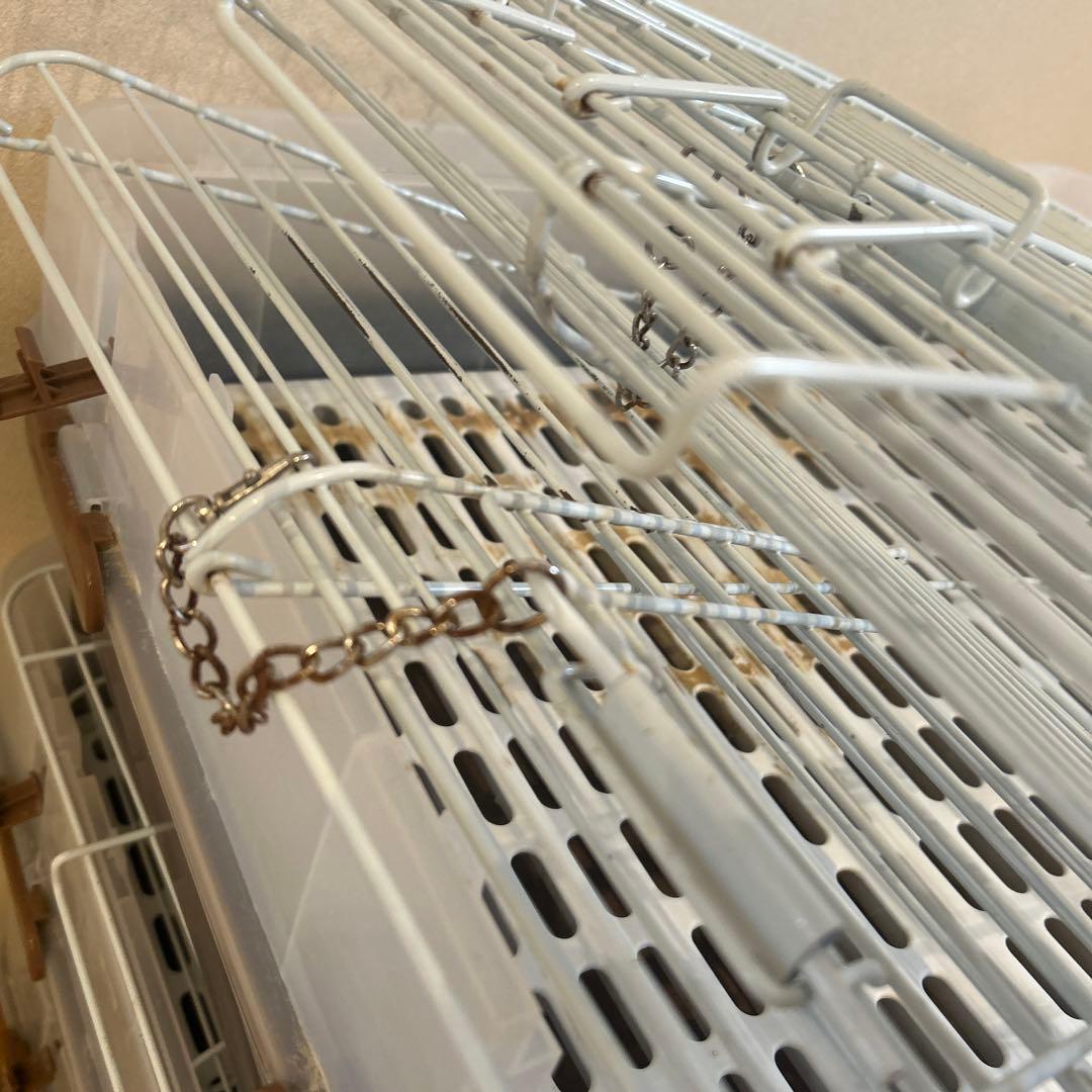 うさぎケージ　ミニマルランド　うさぎのかんたんおそうじケージ　ブラウンH60