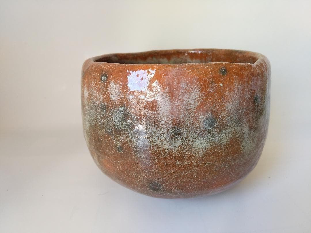 赤茶碗 具栄 作 妙見山 黒川 澤田博之 焼成 赤楽茶碗 茶道具 茶碗 新品