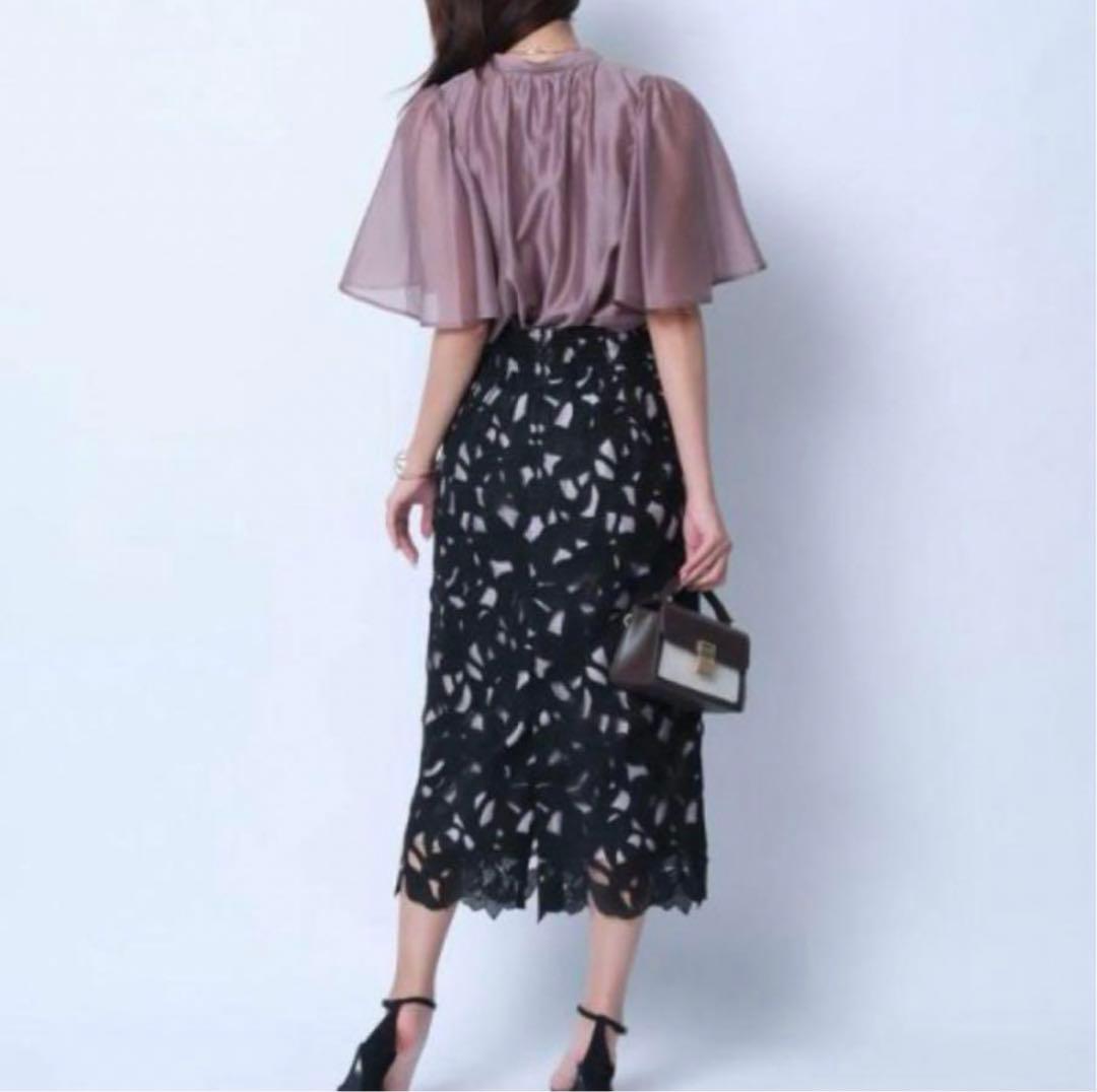 JUSGLITTY レースタイトスカート