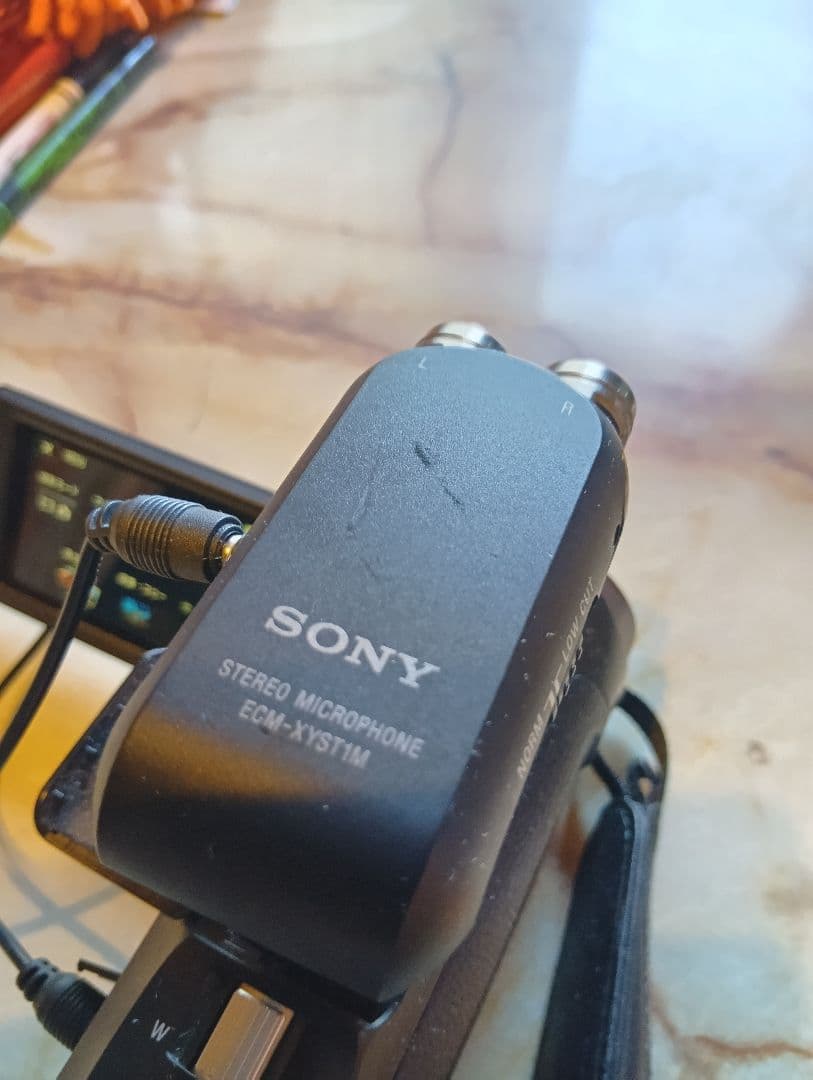 ジャンク　SONY HDR-CX670 ビデオカメラ 本体　外部マイク付き