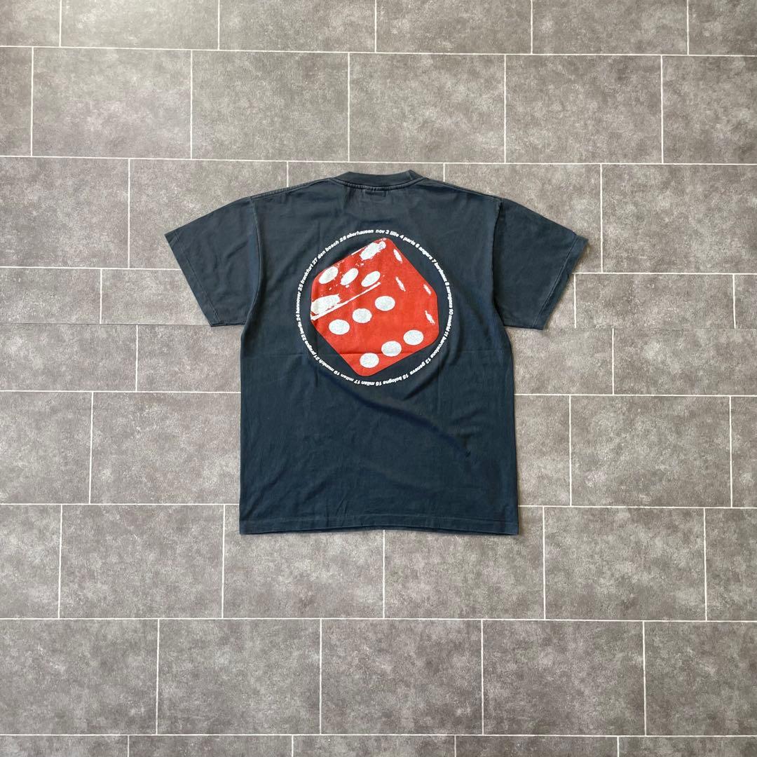 oasis オアシス DICE S/S Tシャツ フェード ブラック L