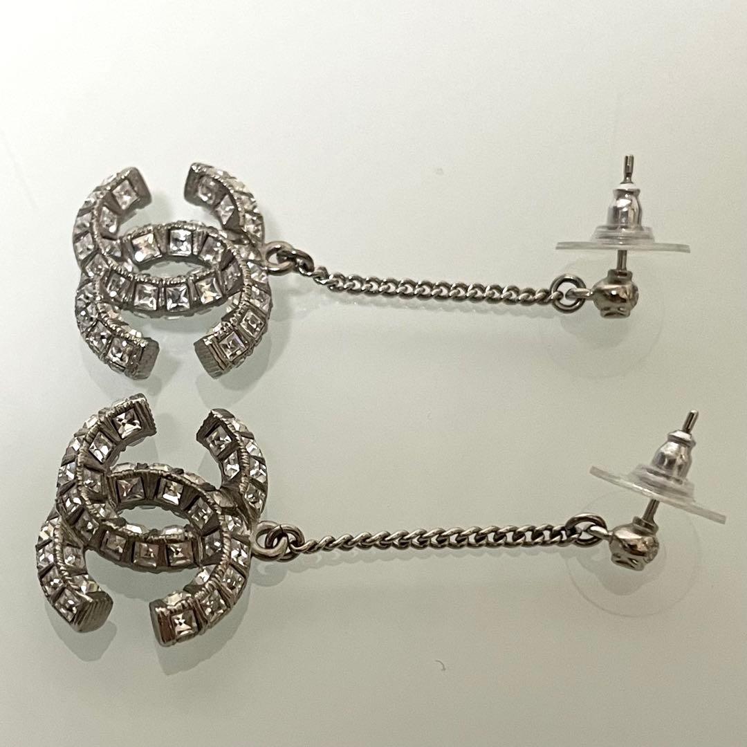 CHANEL シャネル ココマーク チャーム ヴィンテージ ピアス A63084