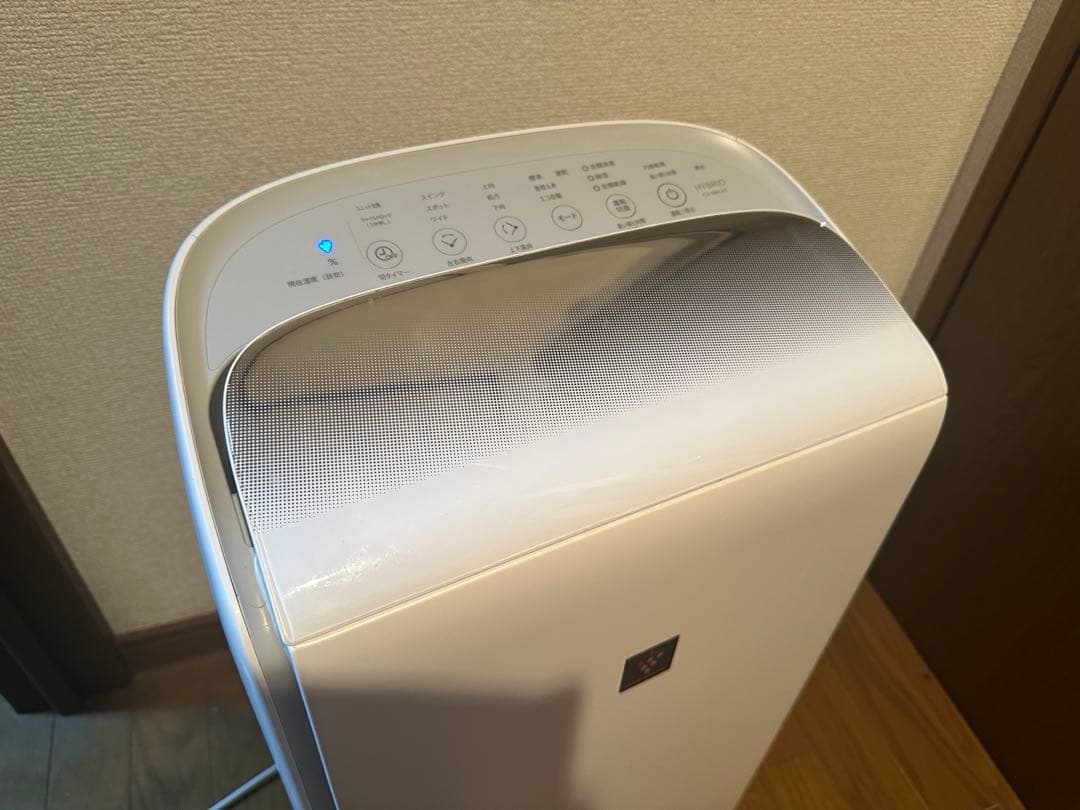 SHARP 衣類乾燥除湿機 2021年製 ハイブリッド式 CV-NH140-W