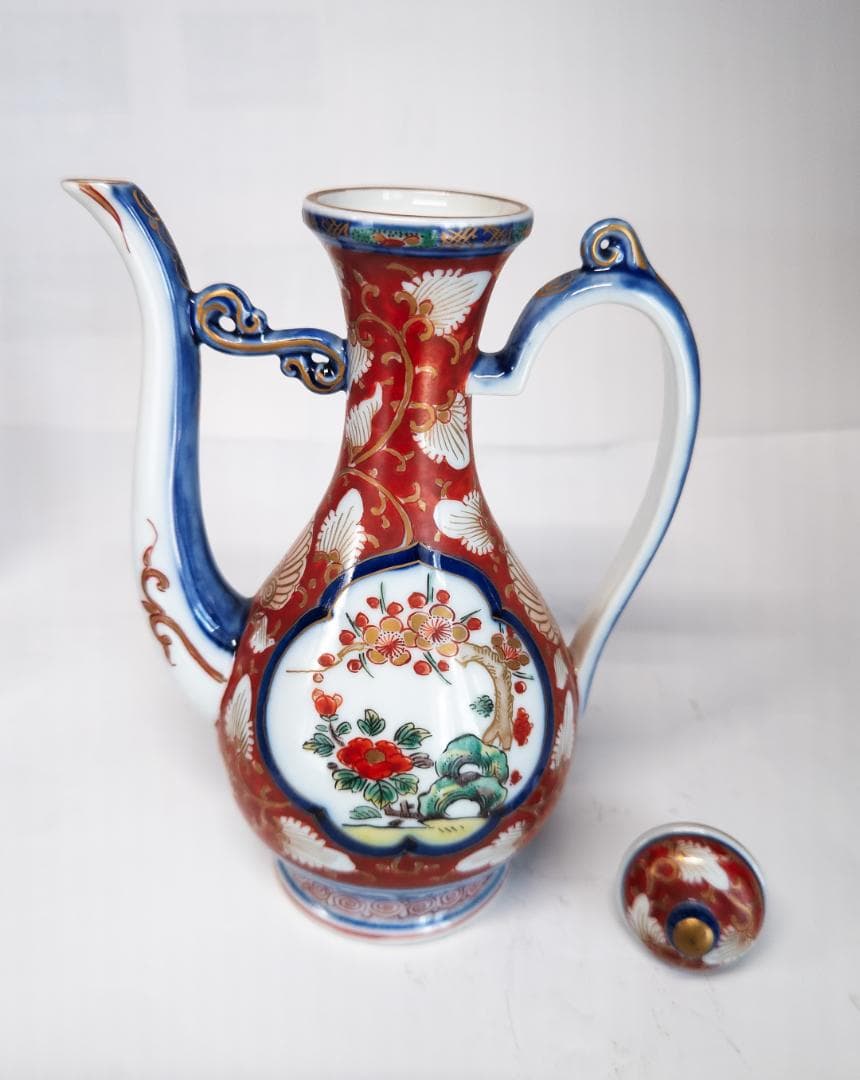 アンティーク水差しと猪口セット