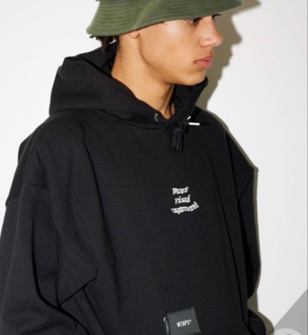 トップス 04 WTAPS TEARY HOODY COTTON PULLOVER