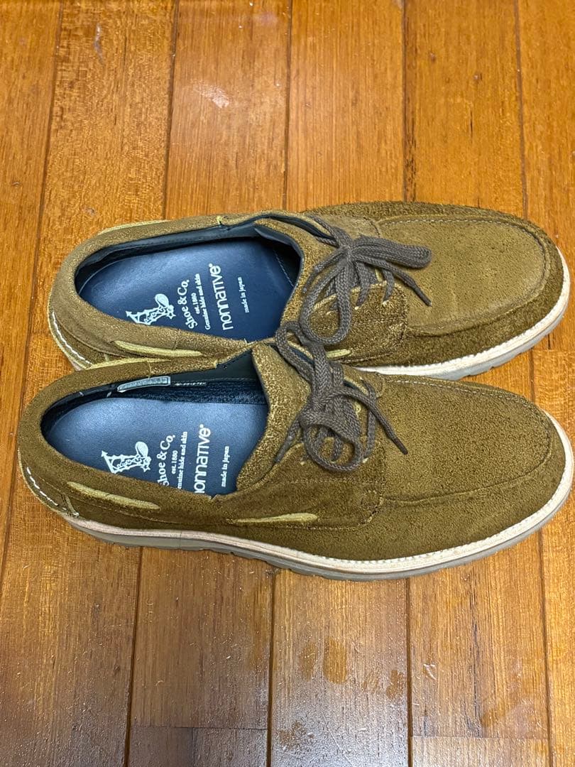 靴 Nonnative regal MARINER MOC SHOES