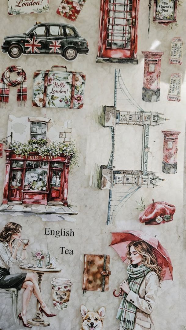 Lana's Scrap Shop 海外マスキングテープ　マステ 【2473】