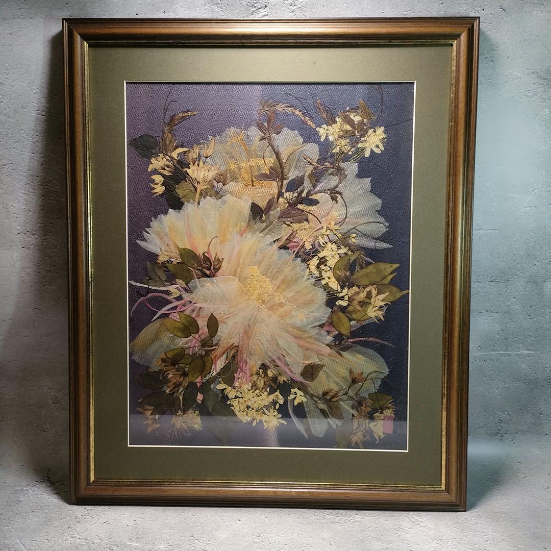 押し花専用額 押し花アート  不思議な花倶楽部 月下美人