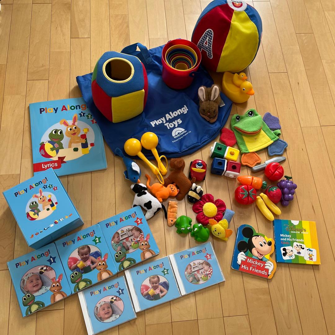 DWE ディズニー英語⭐︎プレイアロング⭐︎DVD CD おもちゃ　知育