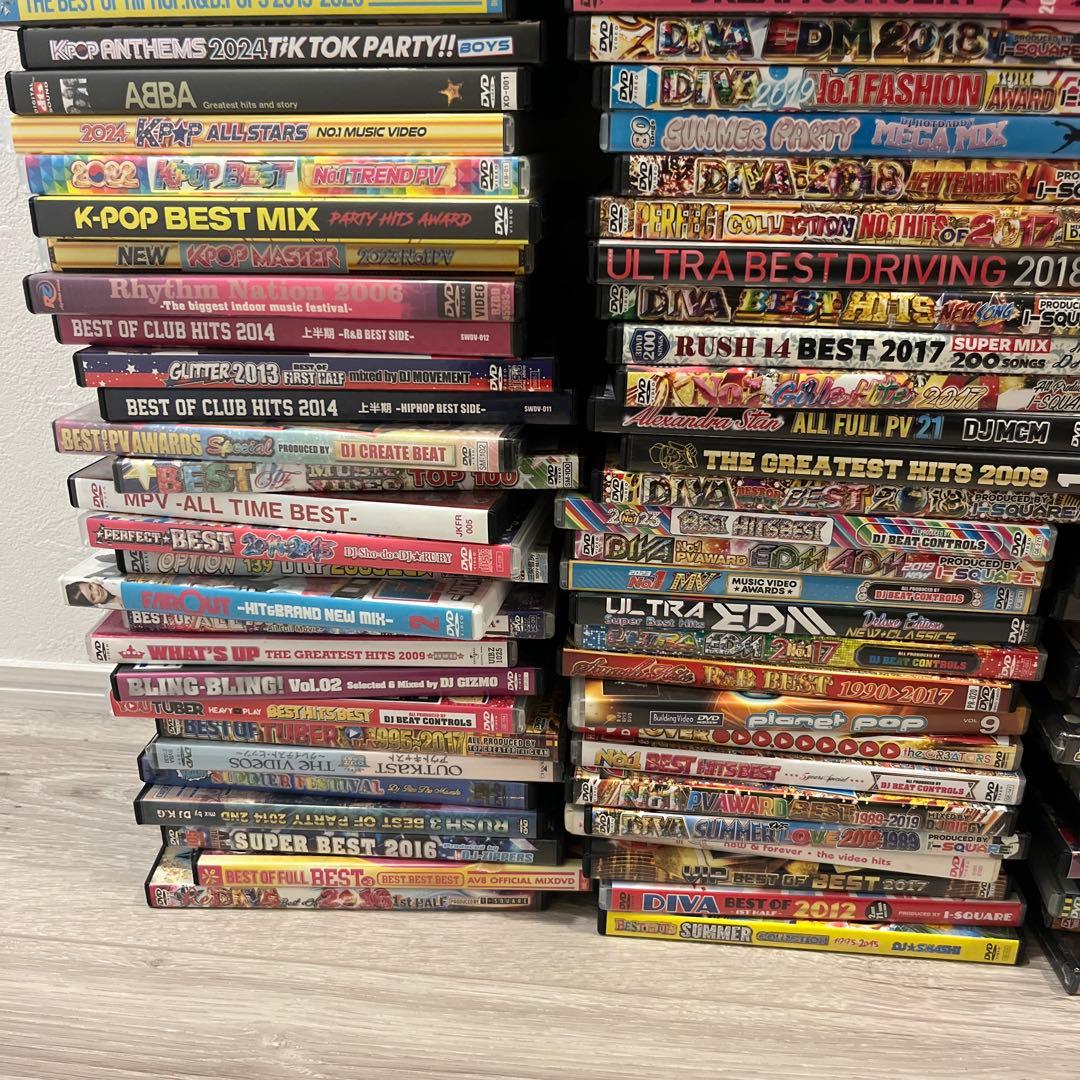 洋楽　best hits ベスト　ヒット　DVD 約160枚　大量　まとめ