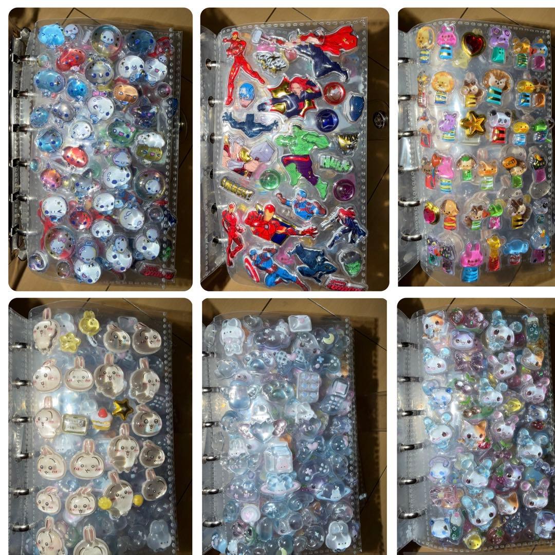 【新品未使用28枚♡シール帳２セット】 ボンボンドロップシールまとめ売りサンリオ