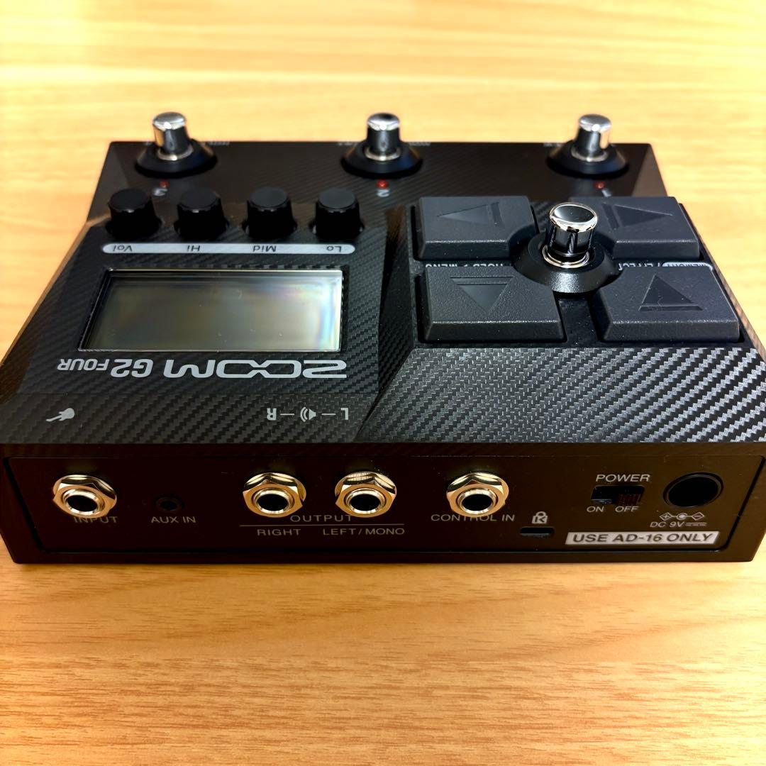 ■新品同様！ 【 G2 FOUR／Zoom 】ギター　マルチエフェクター