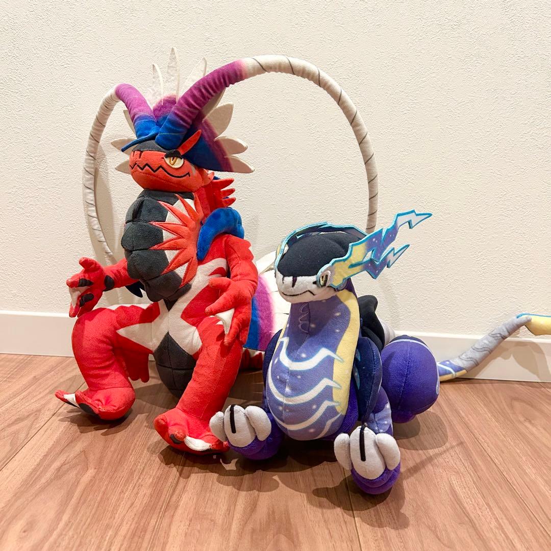 2体セット✨ポケモンセンター ミライドン コライドン ぬいぐるみ ポケセン限定