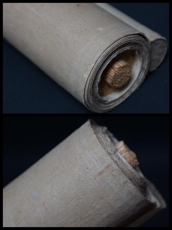 江戸中期絵師 南蘋派 岡岷山作『郭子儀図』絹本大型掛軸 真作 箱付 中国画